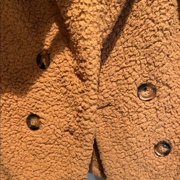 Cozy Women's Brown Teddy Jacket - Picture 3 of 7